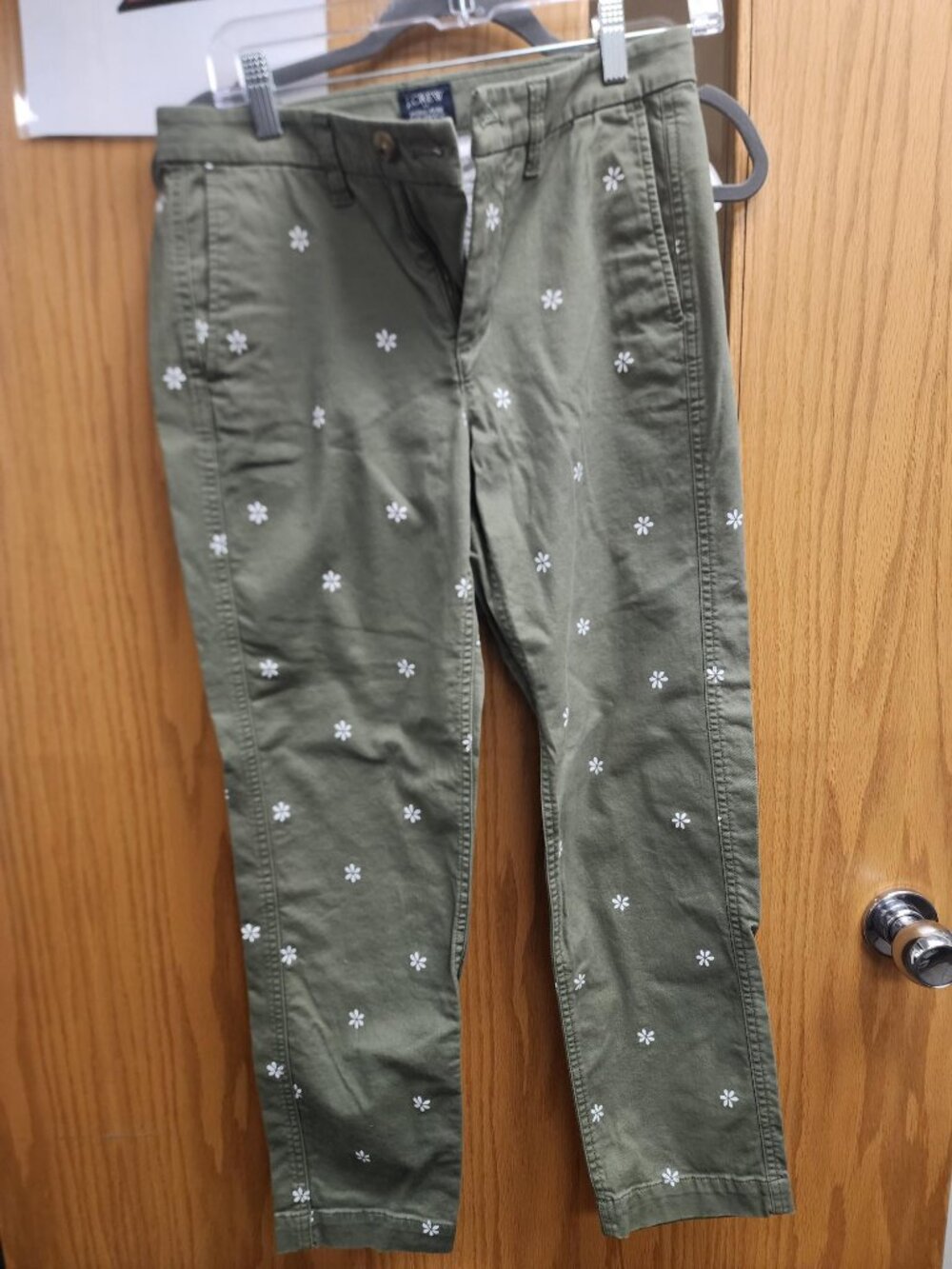 J Crew daisy pants